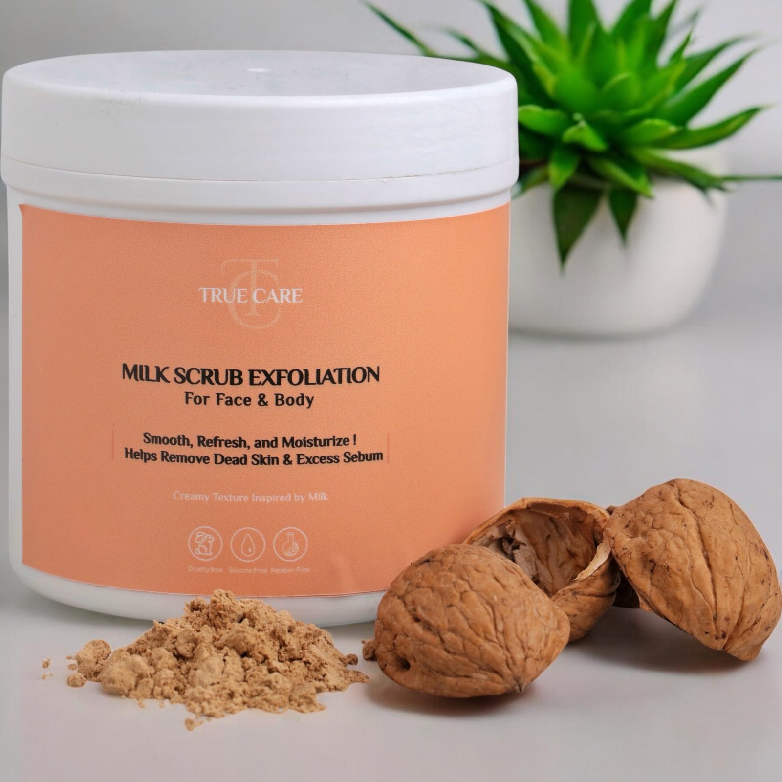 Milk Scrub Exfoliation (Face & Body) – سنفرة الحليب للوجه والجسم